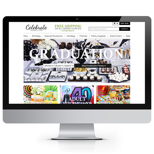 Celebrate Express Redesign